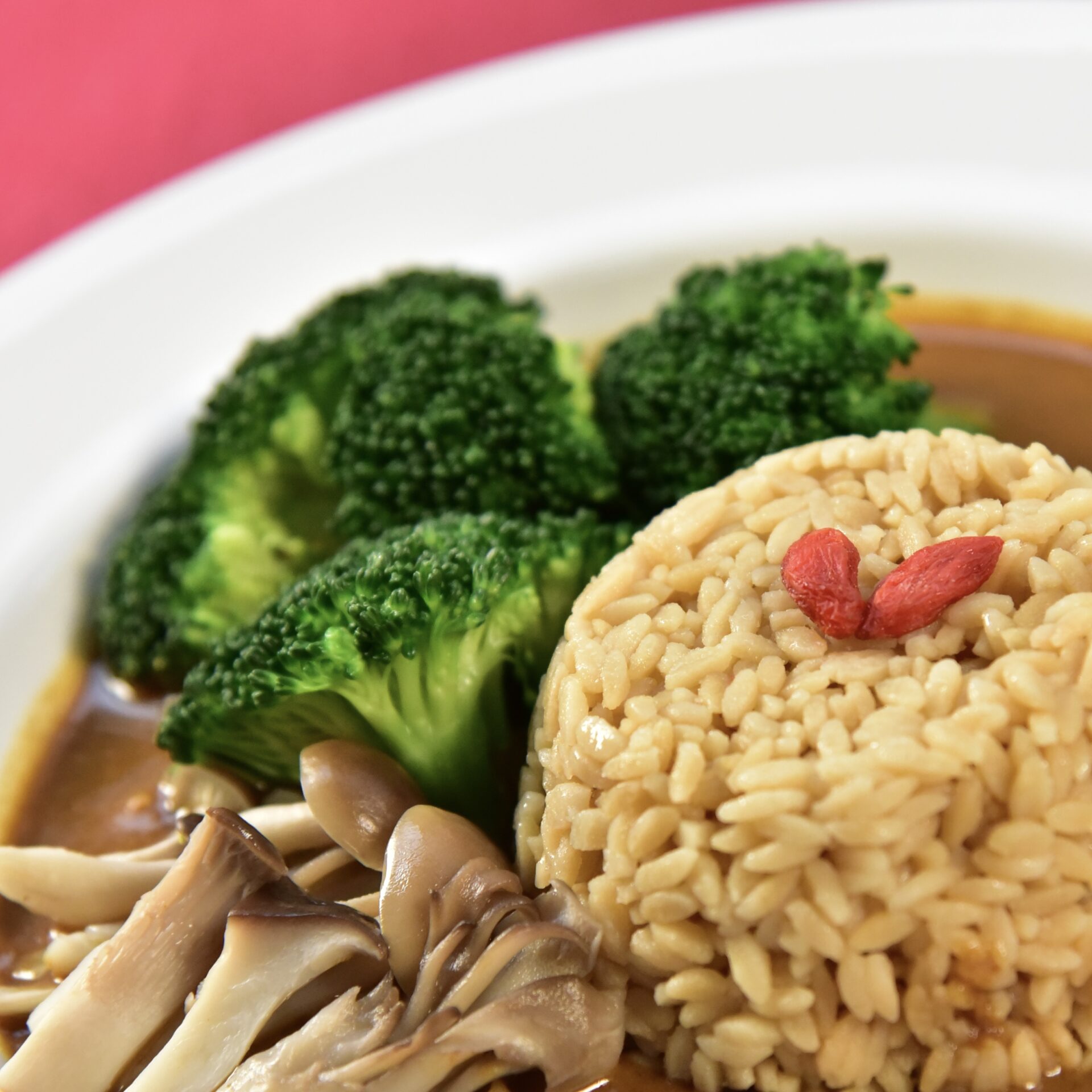 M1. 高たんぱくマッスルカレー（ダイズライスセット）